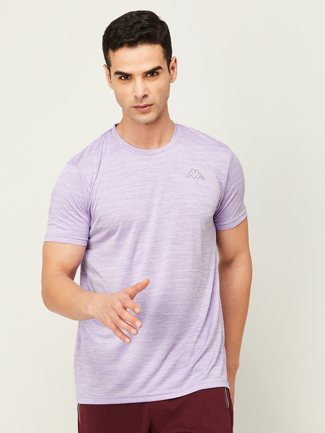 

Kappa Round Neck Sport T-shirt, Lavender