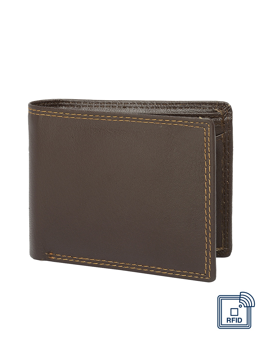 

Teakwood Leathers Men Brown Solid Two Fold Wallet