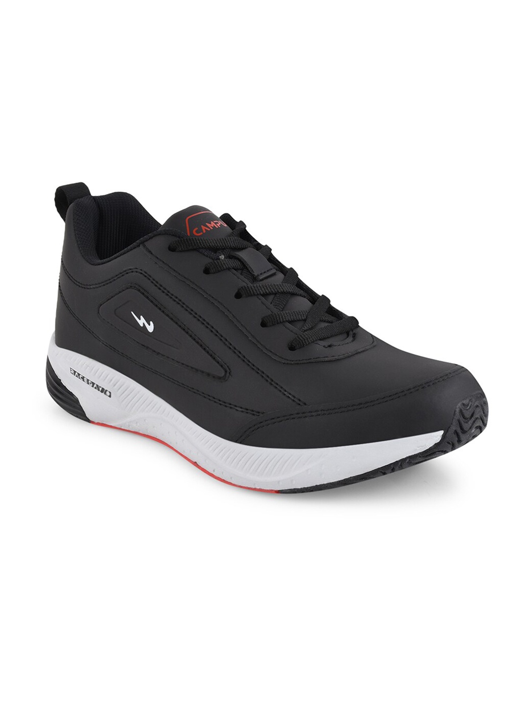 

Campus Men Dusk Non-Marking Running Sports Shoes, Black