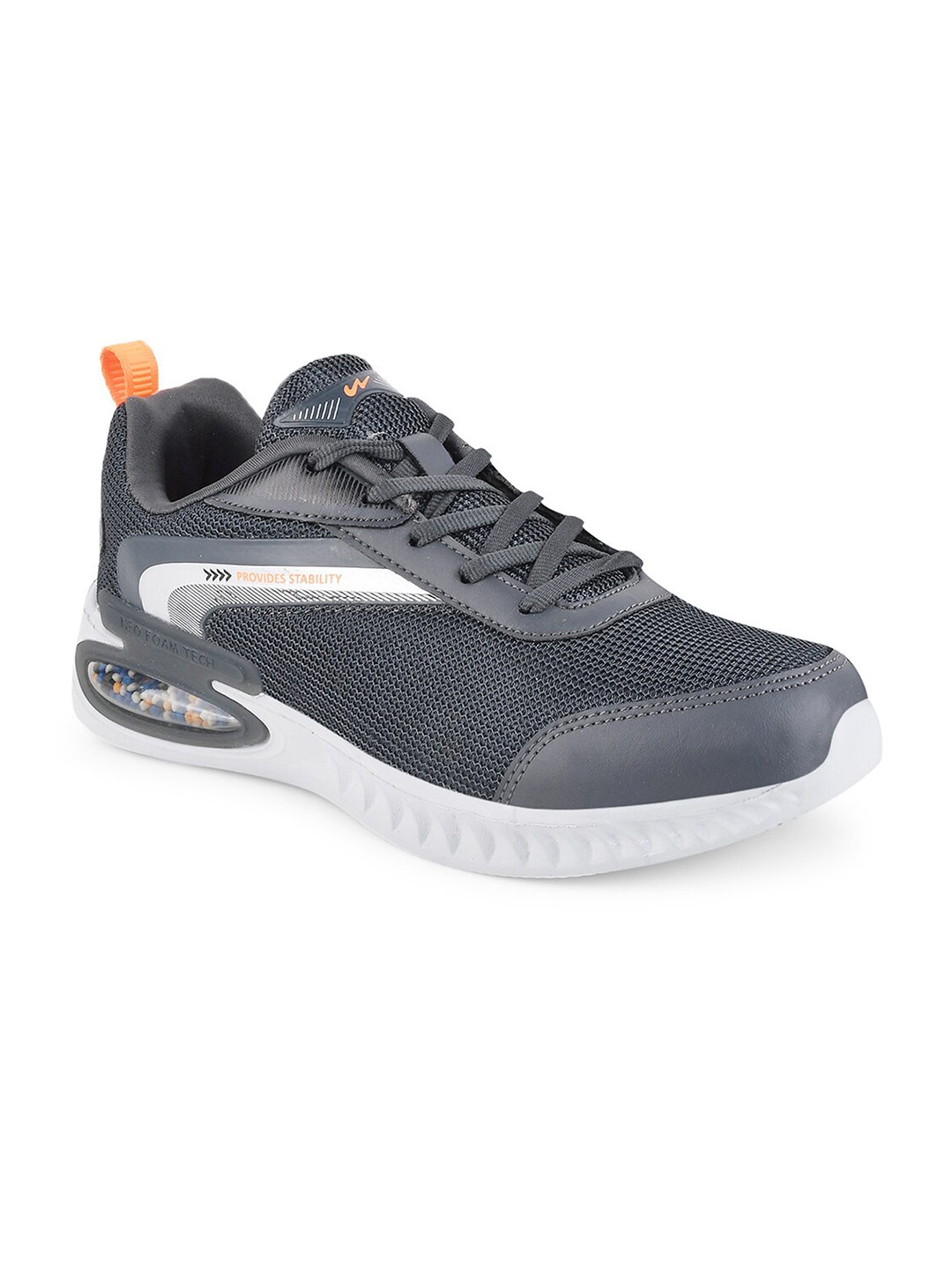 

Campus Men Swager Mesh Non-Marking Running Sports Shoes, Grey