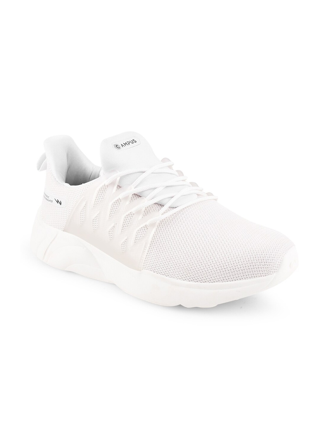 

Campus Men Belgium Plus Mesh Non-Marking Running Sports Shoes, Off white