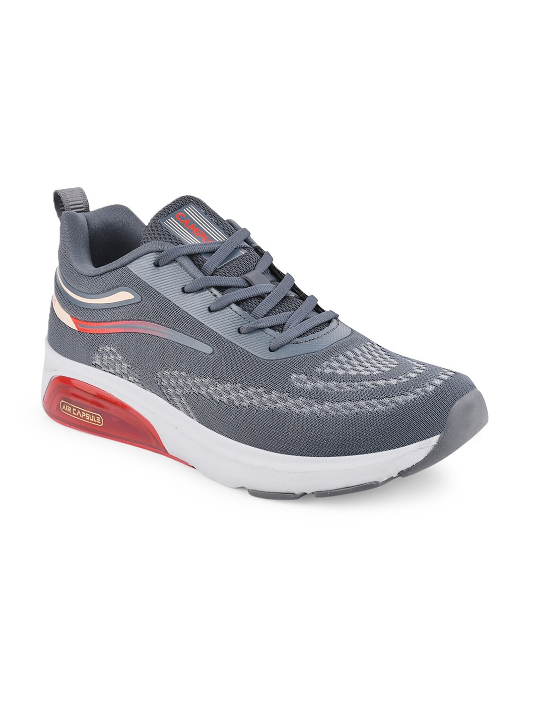 

Campus Men Kreation Mesh Non-Marking Running Sports Shoes, Grey