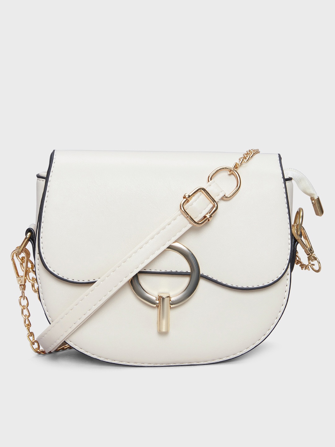 

20Dresses Structured Sling Bag, Off white