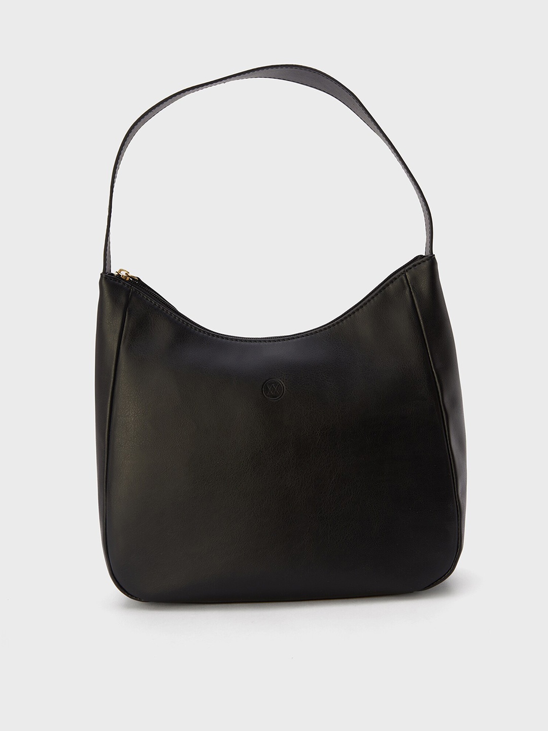 

20Dresses Oversized Structured Hobo Bag, Black