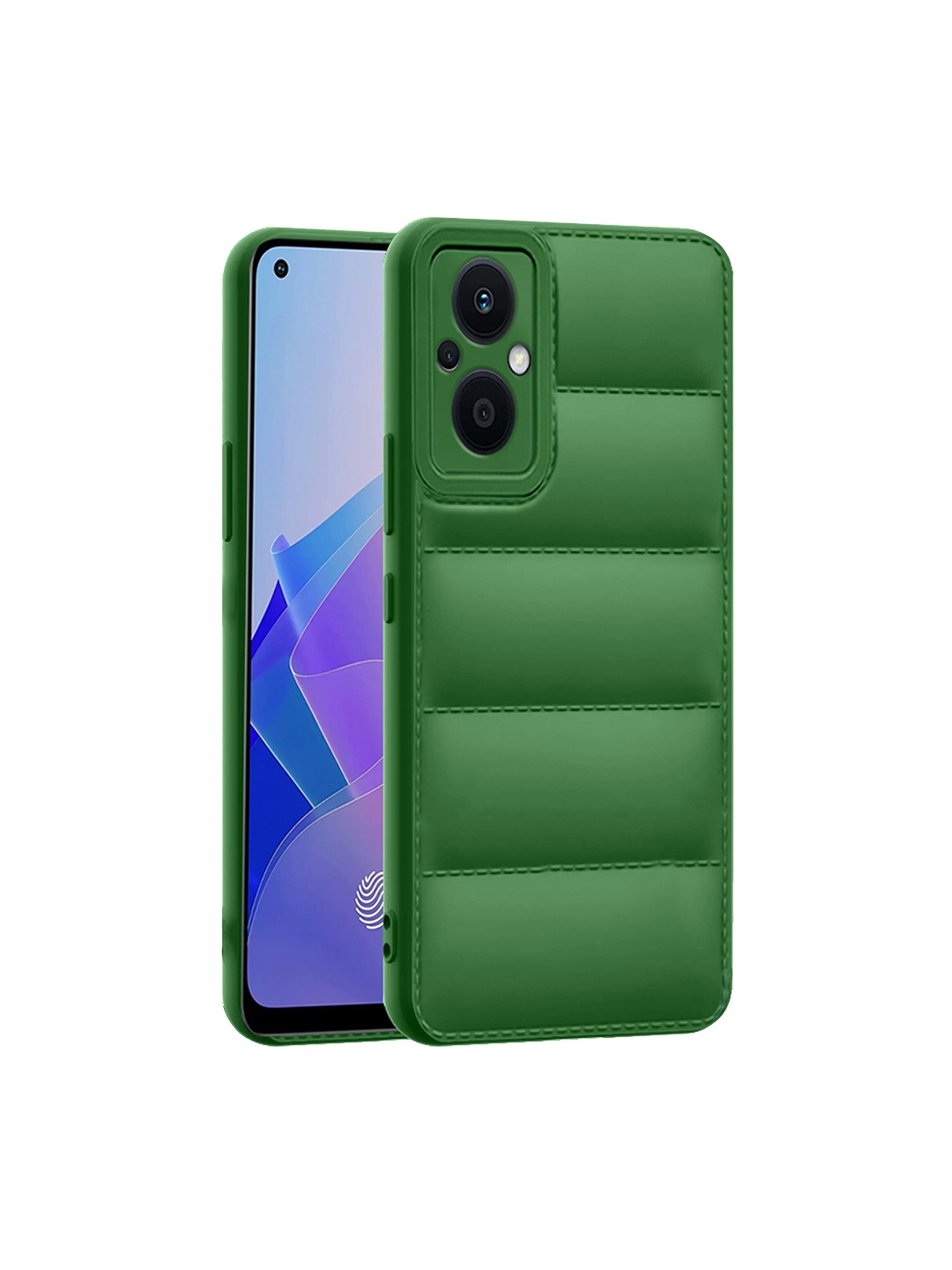 

Karwan Oppo F21 Pro 5G Camera Protection Back Cover, Green