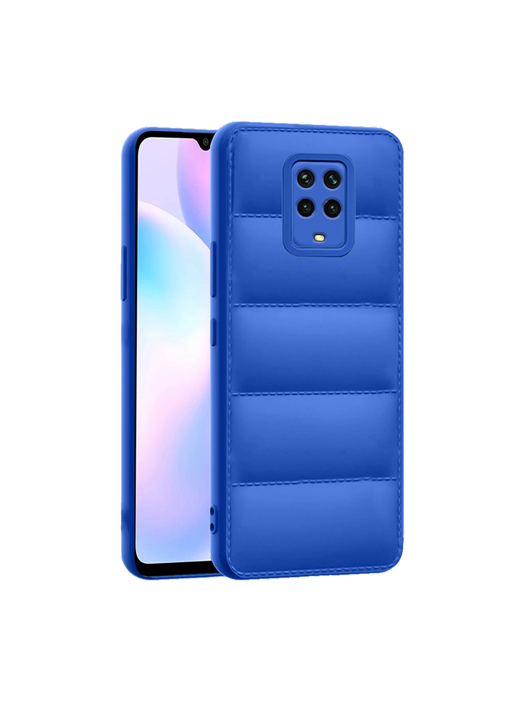 

Karwan Camera Protection Redmi mi Note 9 Pro Phone Back Cover, Blue