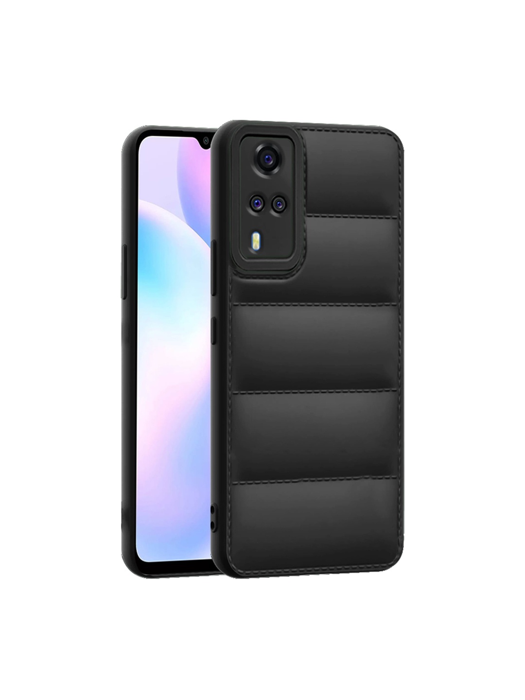 

Karwan Camera Protection Vivo Y51 Phone Back Cover, Black