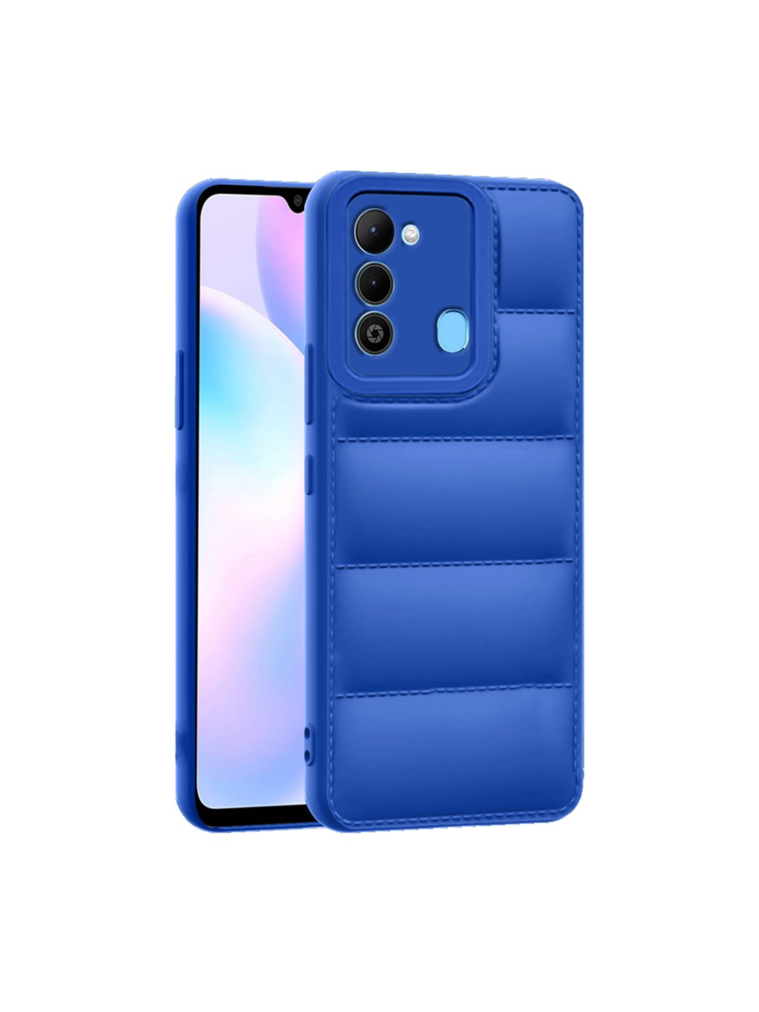 

Karwan Techno Spark 9 Phone Back Case, Blue