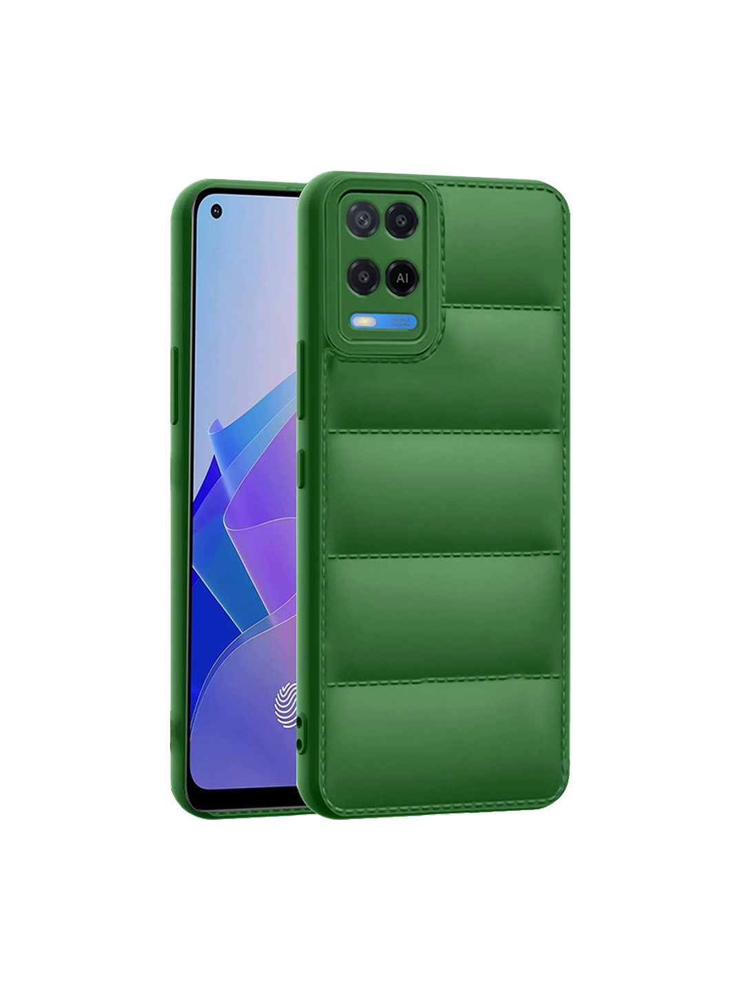 

Karwan Oppo A54 Mobile Back Case, Green