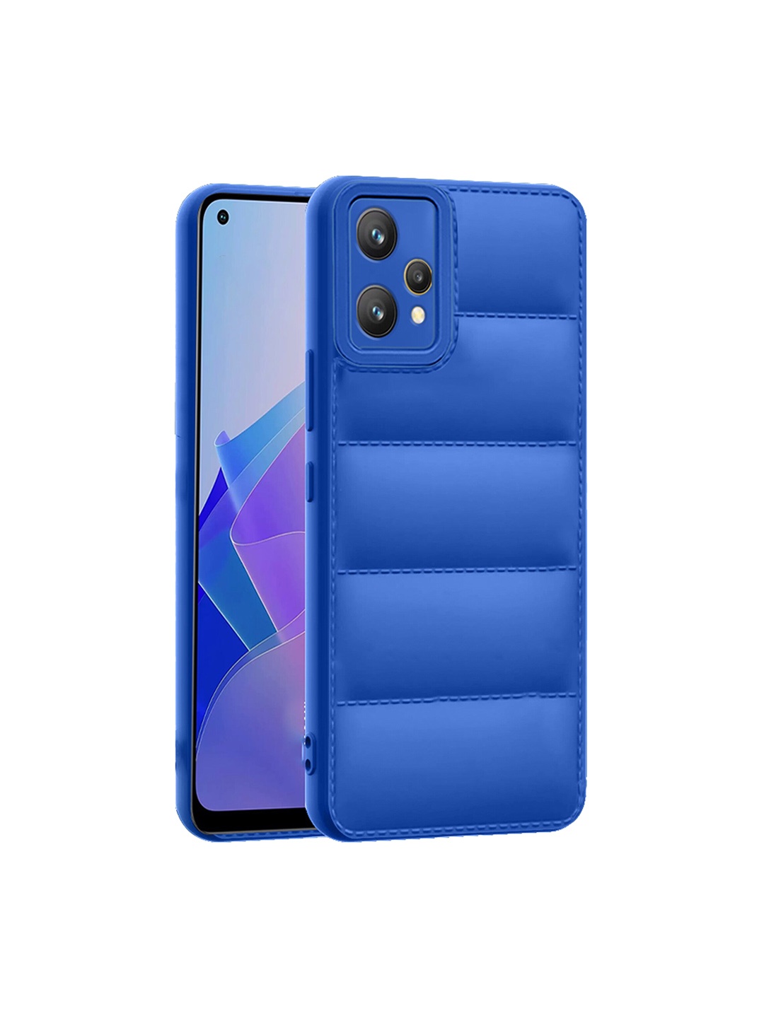 

Karwan Self-Designed Anti-Scratch Samsung Realme 9 Phone Back Case, Blue