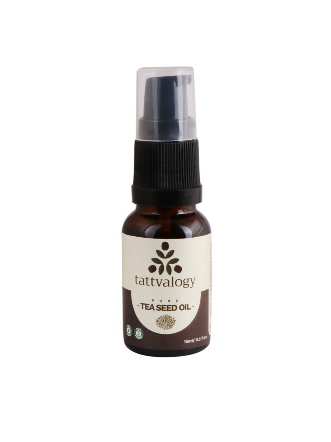 

Tattvalogy Pure Camellia Japonica Tea Seed Carrier Oil (15ml), Na