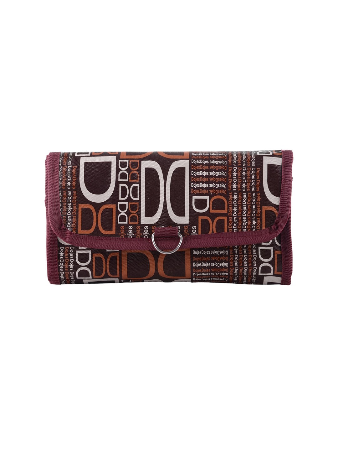 

Kuber Industries 2-Pcs Brown Printed Hanging Organizers