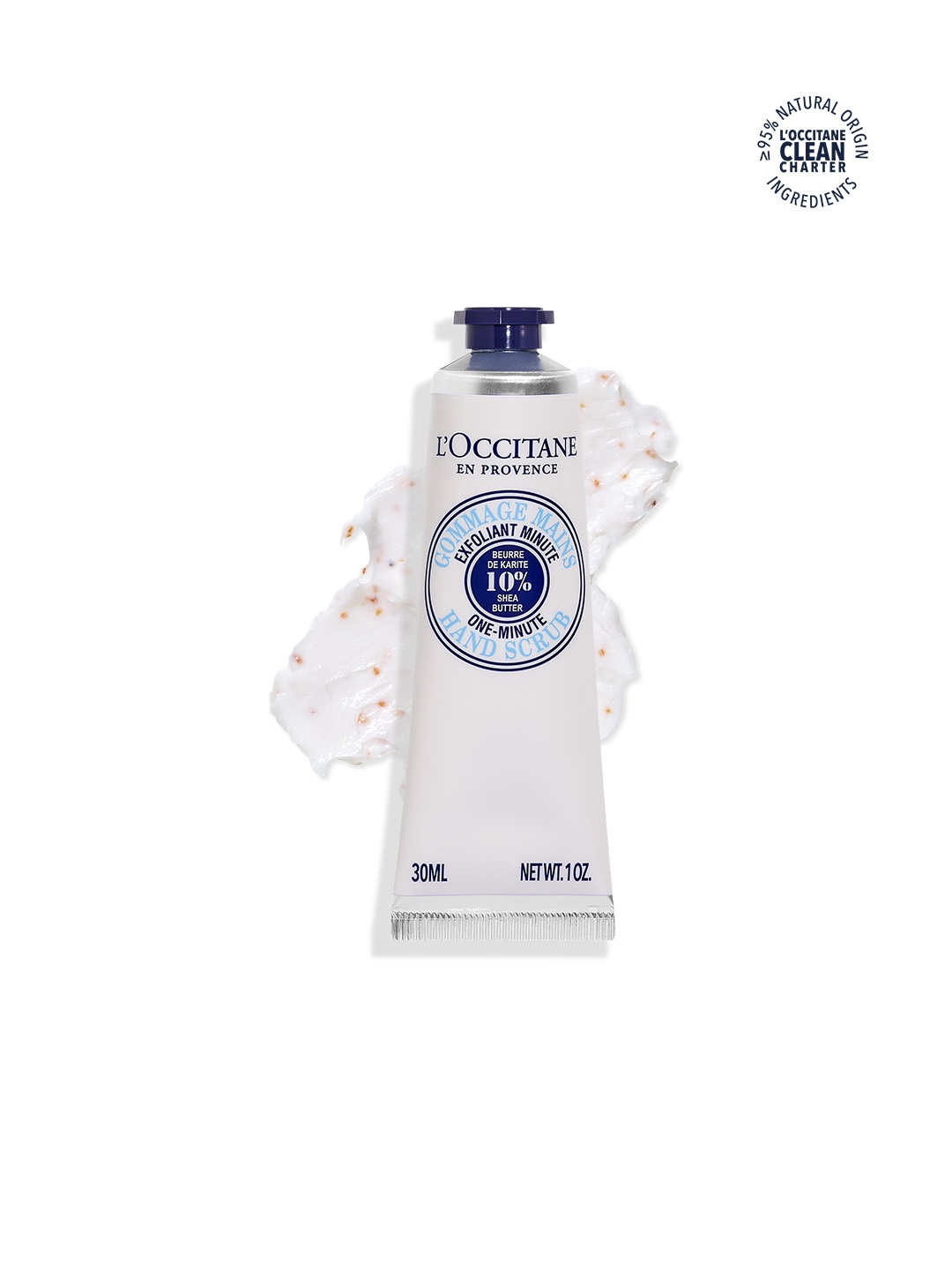 

LOccitane en Provence Shea Butter Hand Scrub - 30 ml, White