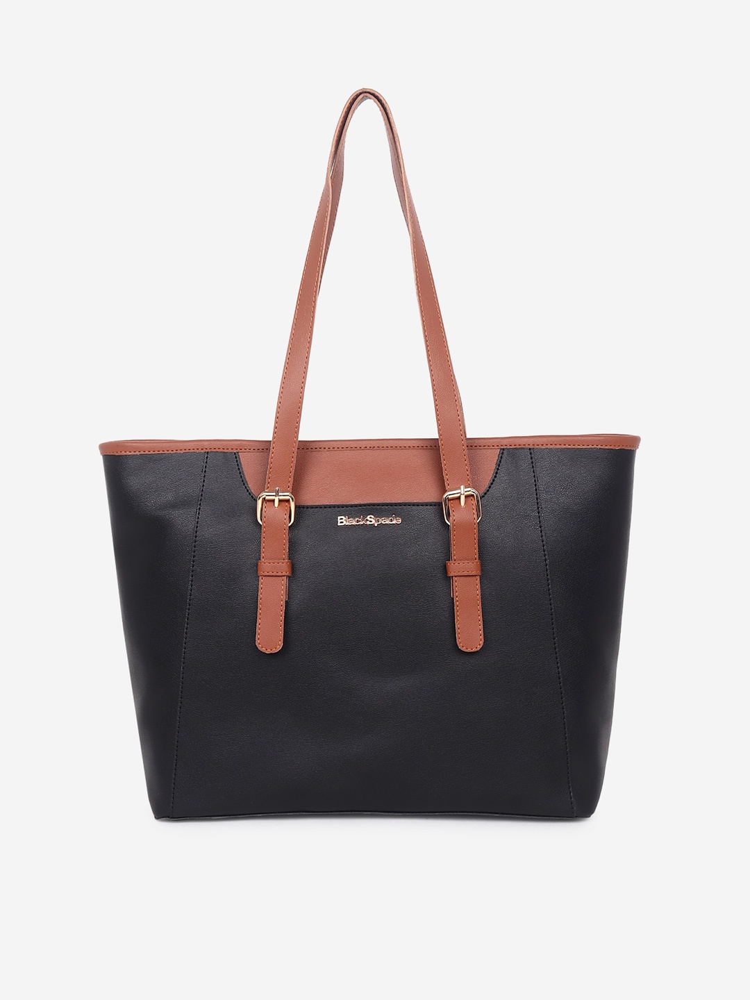 

Black Spade Structured Shoulder Bag