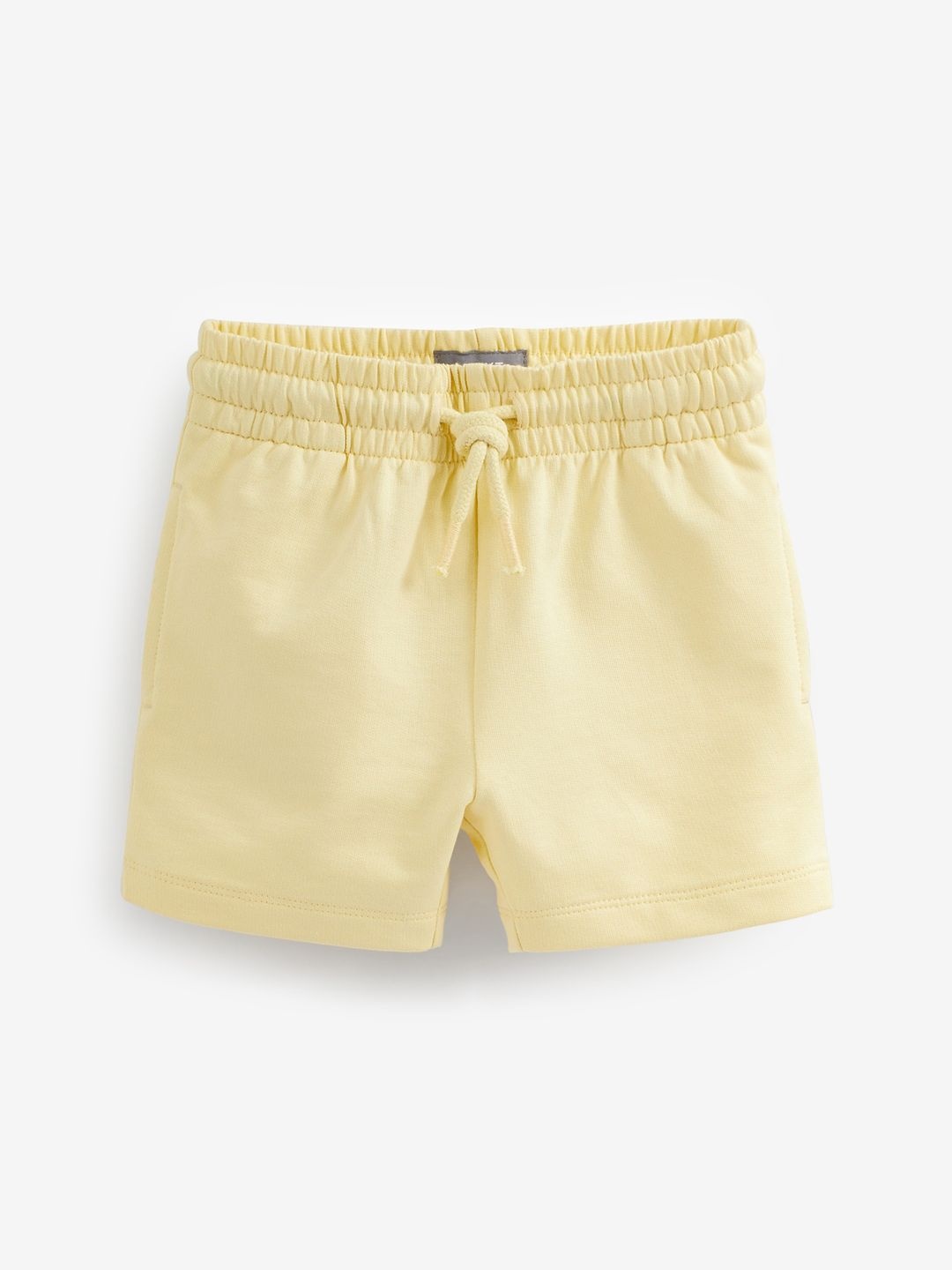 

NEXT Boys Mid-Rise Pure Cotton Shorts, Yellow