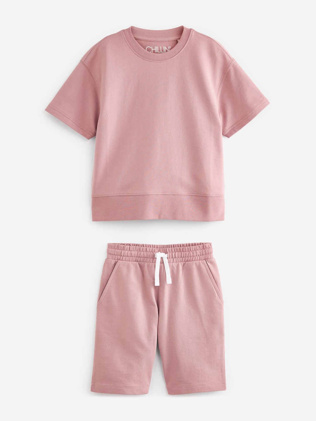 

NEXT Boys Pure Cotton Clothing Set, Pink