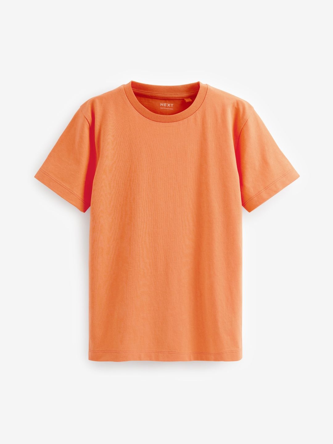 

NEXT Boys Orange Pure Cotton T-shirt