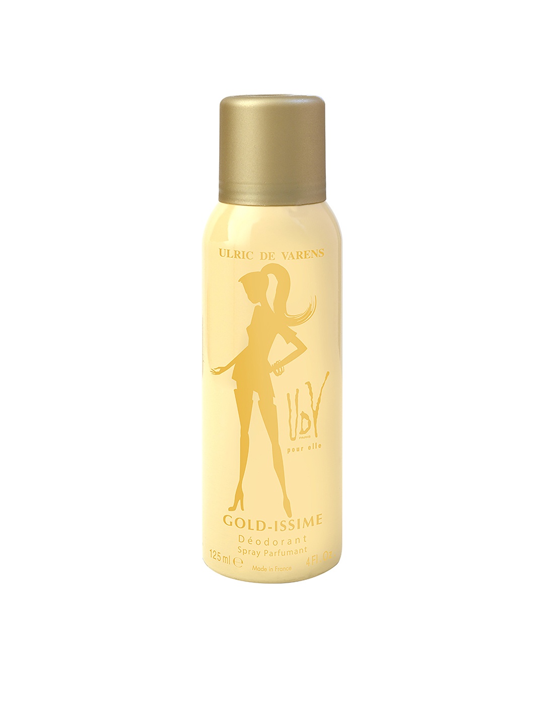 

ULRIC DE VARENS Women Gold-Issime Deodorant 125 ml, Beige