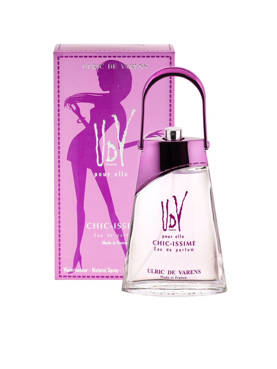 

ULRIC DE VARENS Women Chic-Issme Eau De Parfum 75 ml, Pink