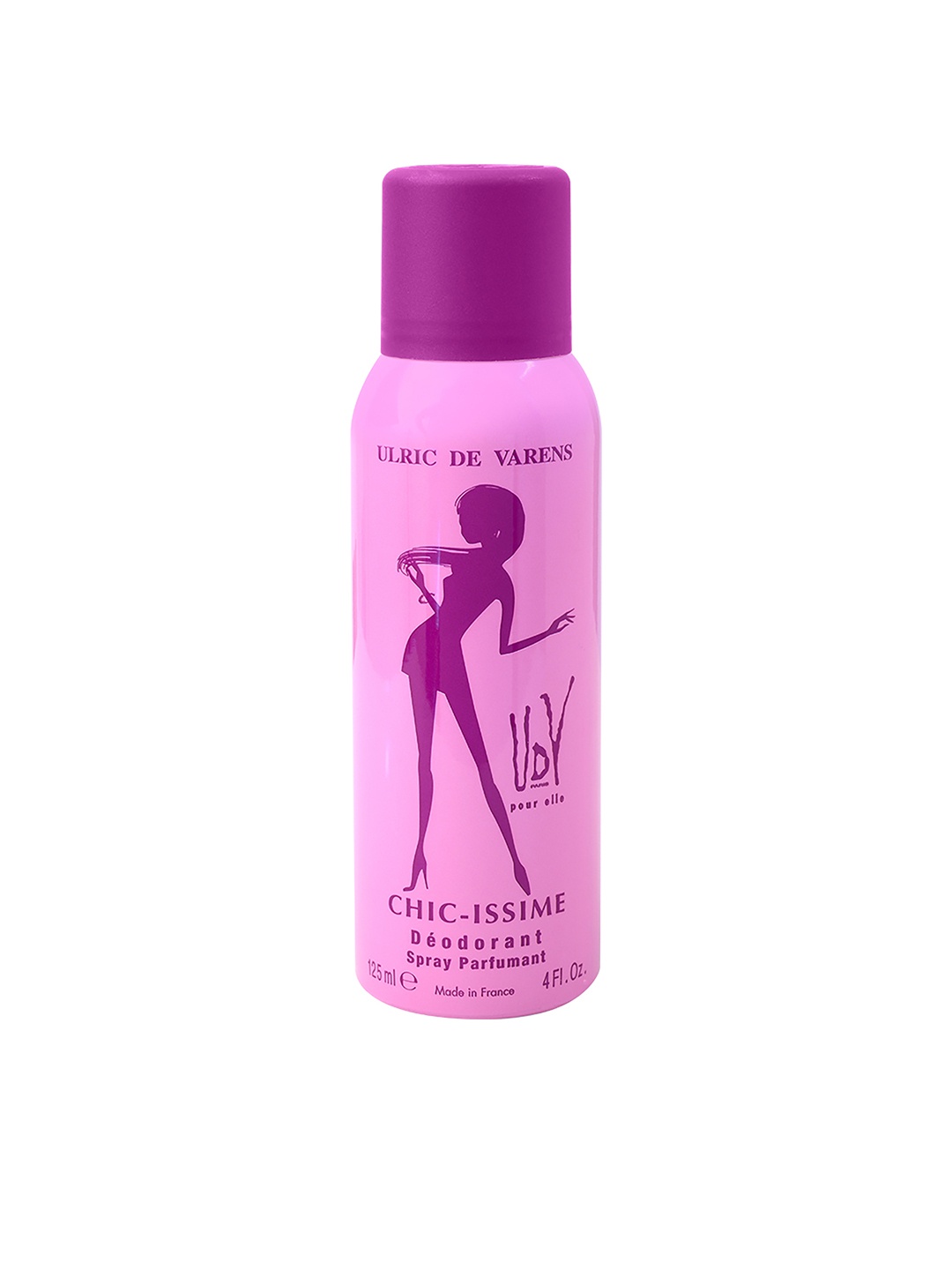 

ULRIC DE VARENS Women Chic-Issime Deodorant 125 ml, Purple
