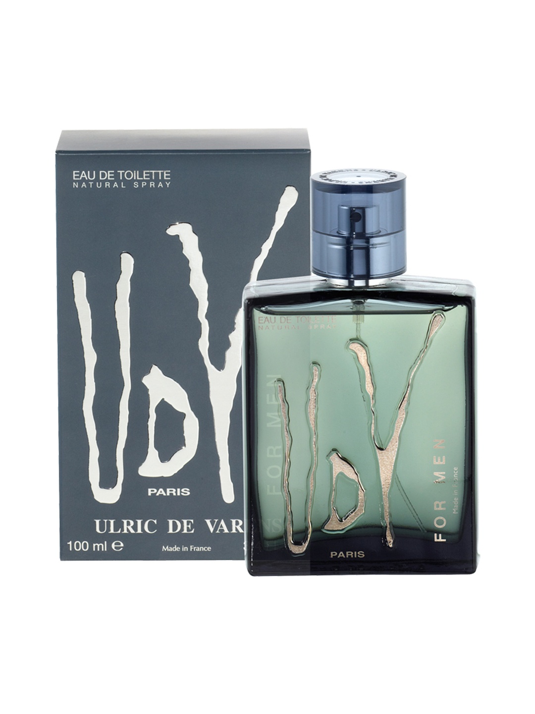 

ULRIC DE VARENS Men Paris Eau De Toilette 100 ml, Charcoal