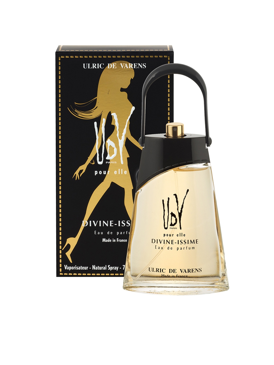 

ULRIC DE VARENS Women Divine-Issme Eau De Parfum 75 ml, Black