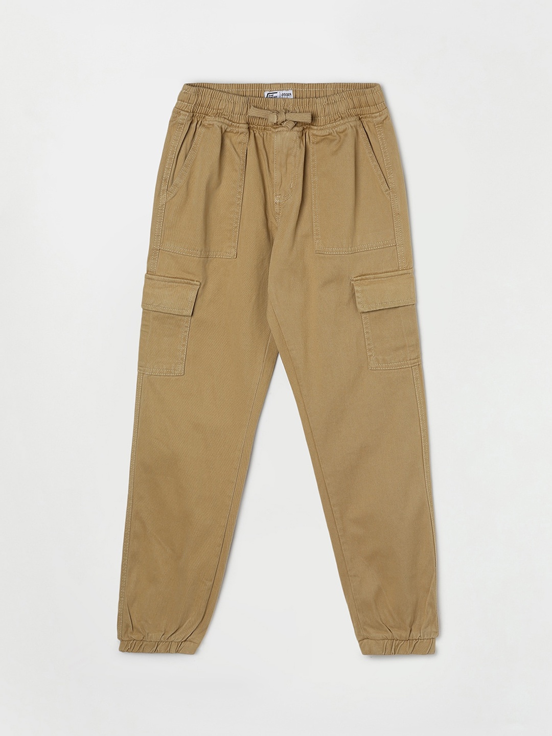 

Fame Forever by Lifestyle Boys Mid Rise Slim-Fit Cargo Style Joggers, Khaki