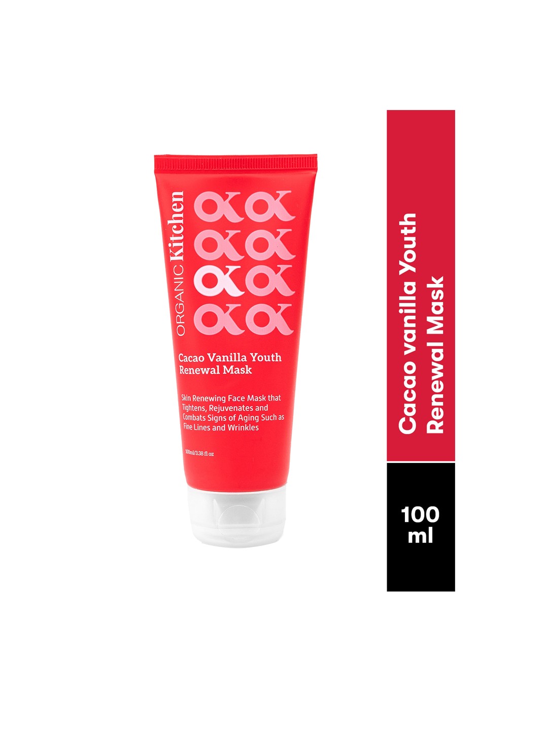 

Organic Kitchen Cacao Vanilla Youth Renewal Mask - 100 ml, Red