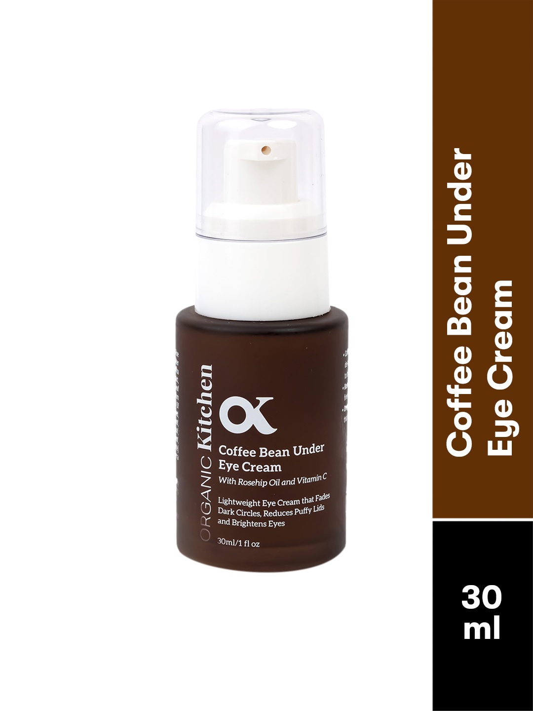 

Organic Kitchen Coffee Bean Under Eye Cream -30ml, Brown