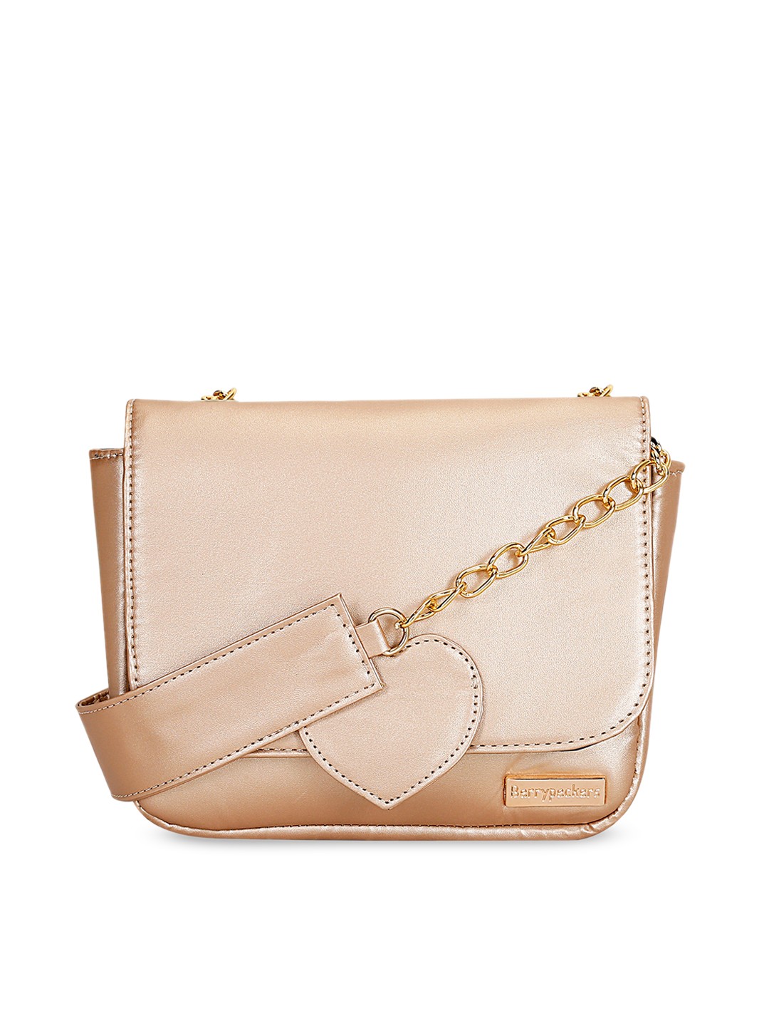

Berrypeckers Structured Sling Bag, Rose gold