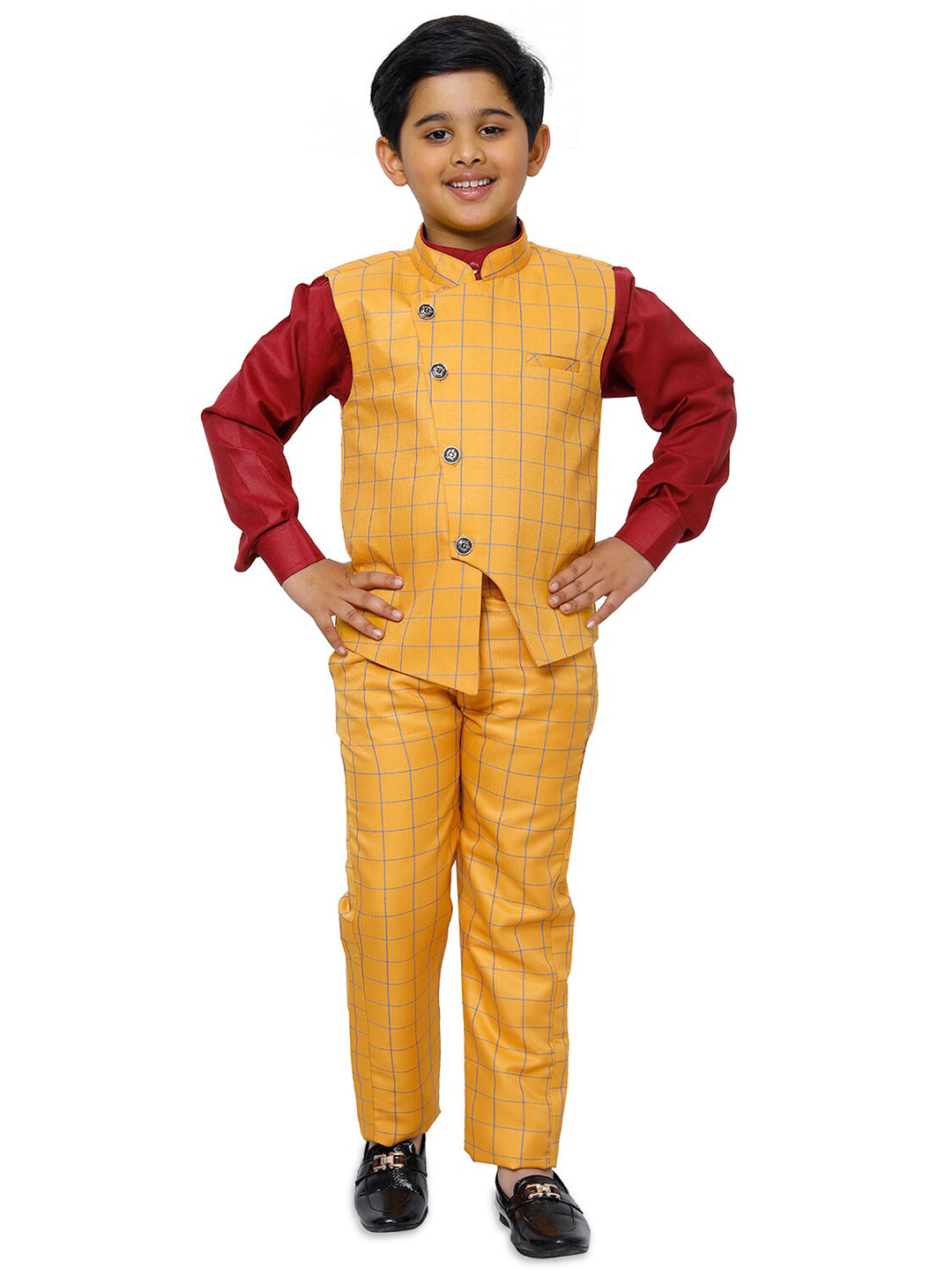 

Pro-Ethic STYLE DEVELOPER Boys Shirt with Trousers, Yellow