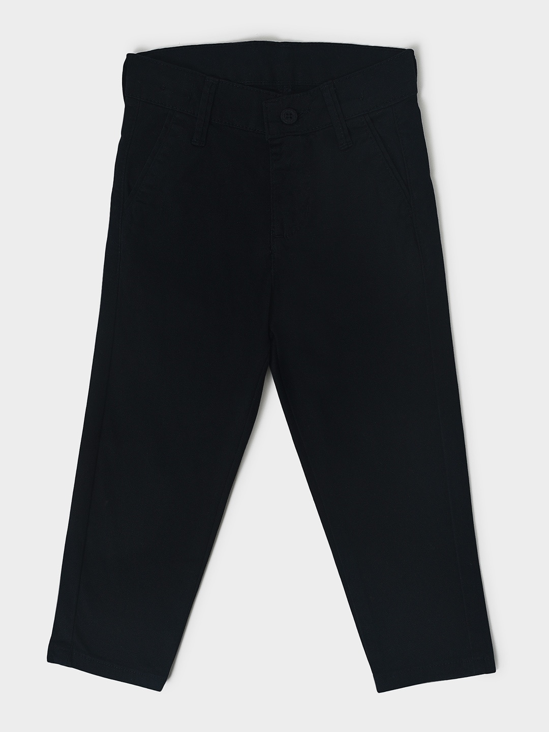 

MiArcus Boys Mid-Rise Cotton Trousers, Navy blue