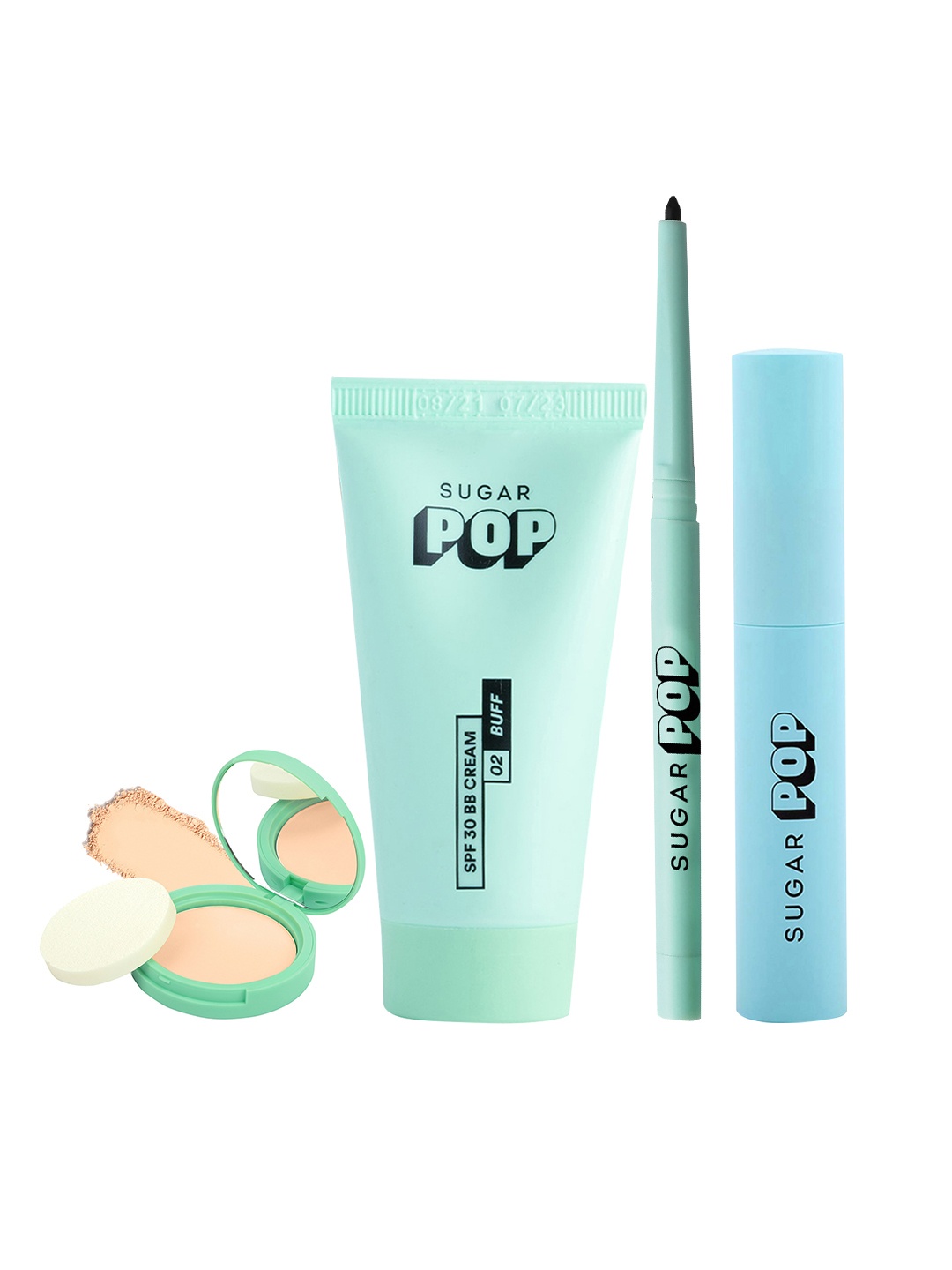 

SUGAR POP Bae-sic Beauty Set for Medium Skin Tone, Black