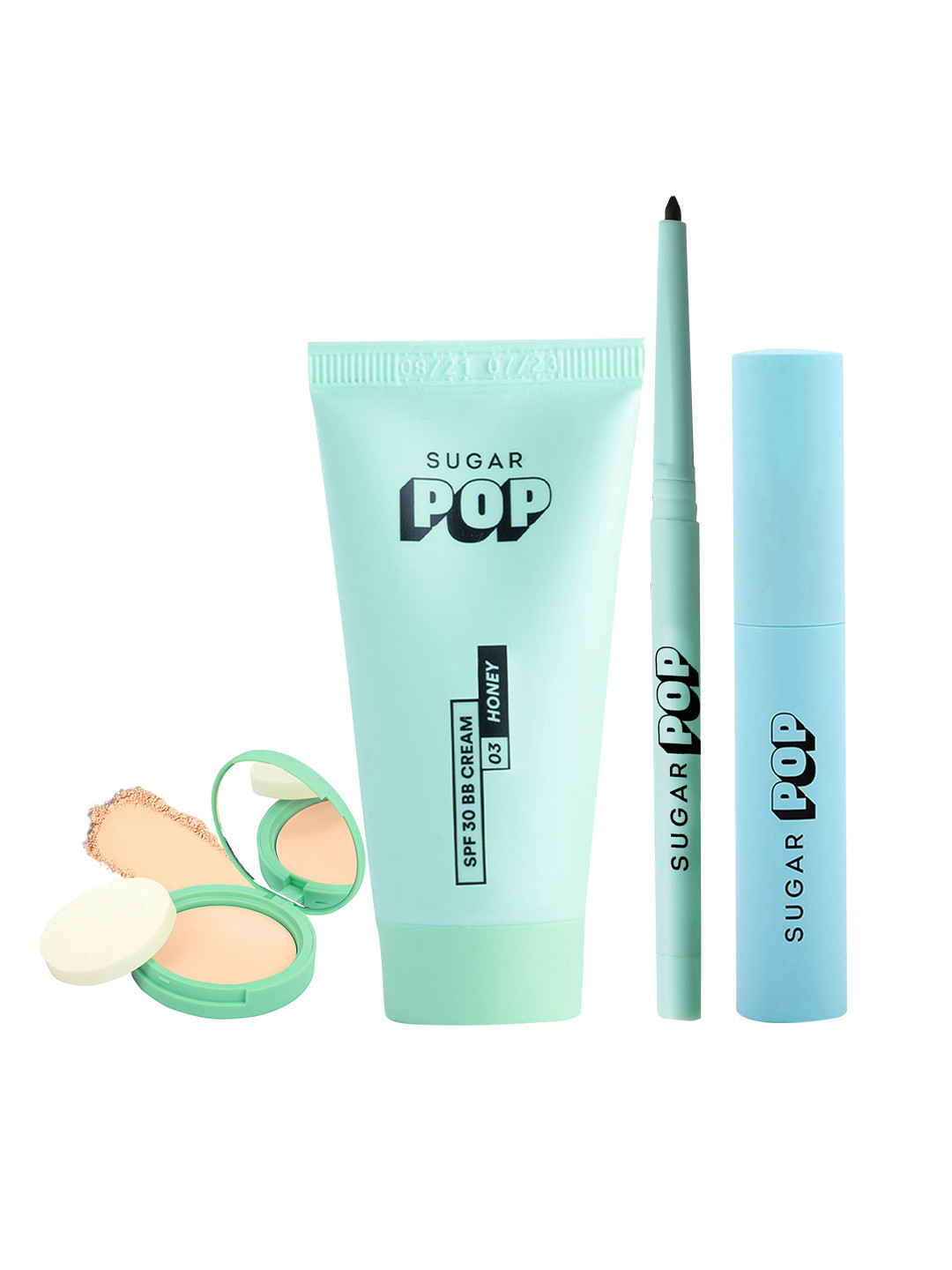

SUGAR POP Bae-sic Beauty Set for Dusky Skin Tone, Black