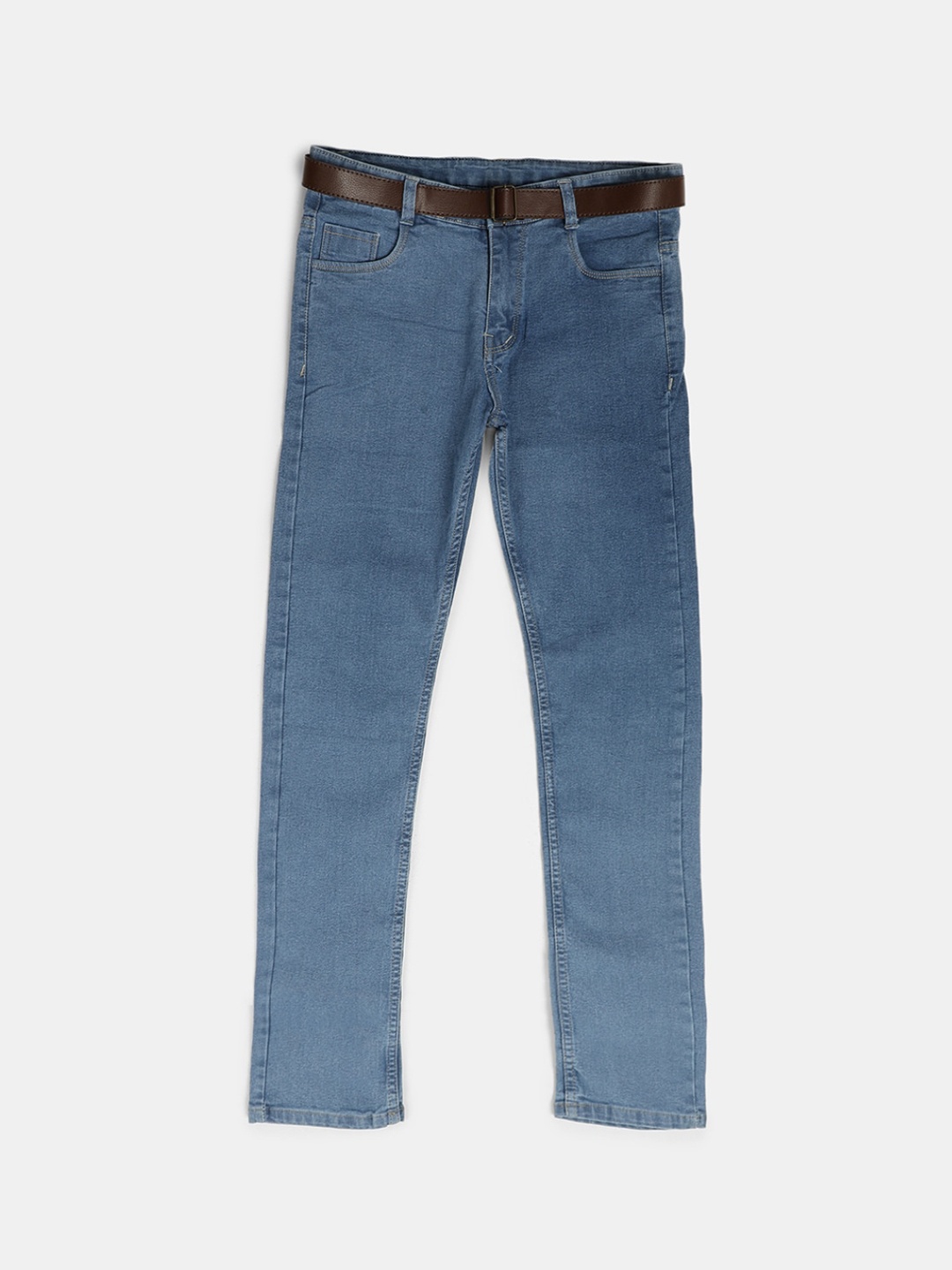 

V-Mart Boys Classic Regular Fit Cotton Jeans, Blue