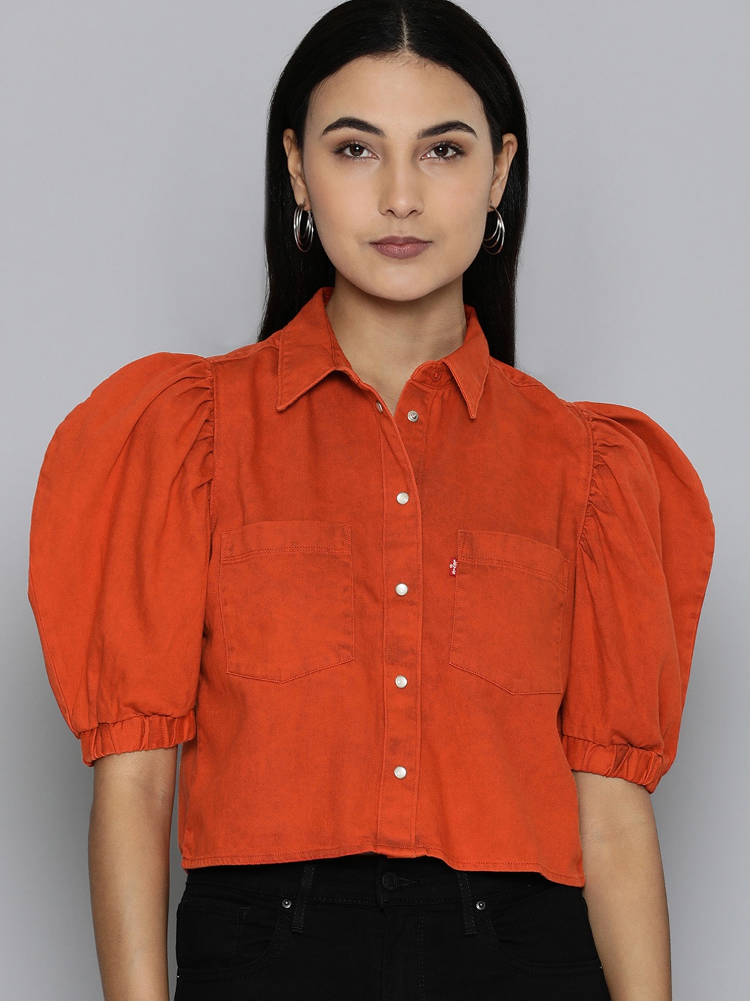 

Levis Shirt Style Top, Red