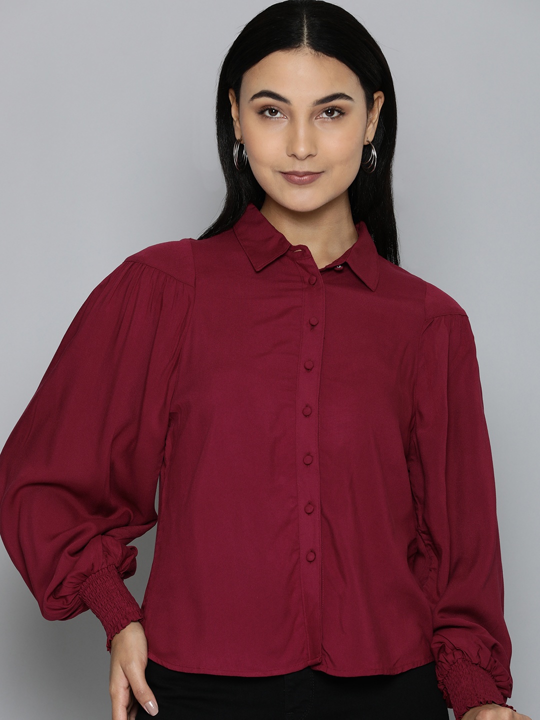 

Levis Relaxed Fit Casual Shirt, Maroon