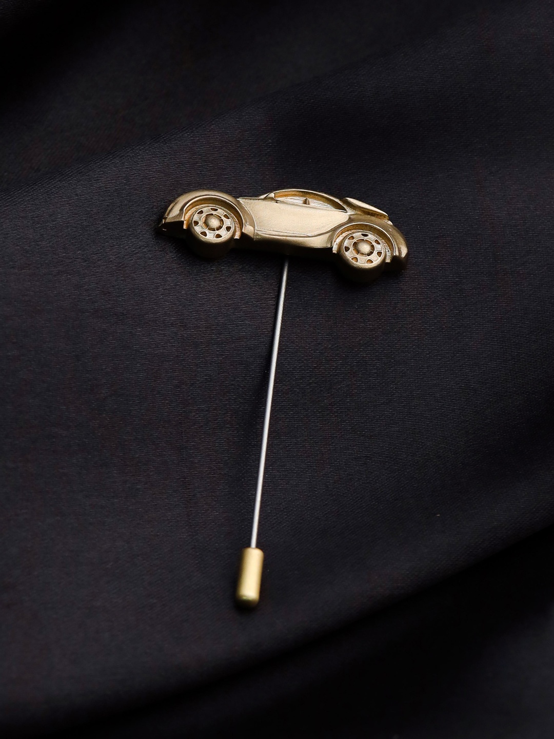 

COSA NOSTRAA Men Car Power Lapel Pin Brooch, Gold