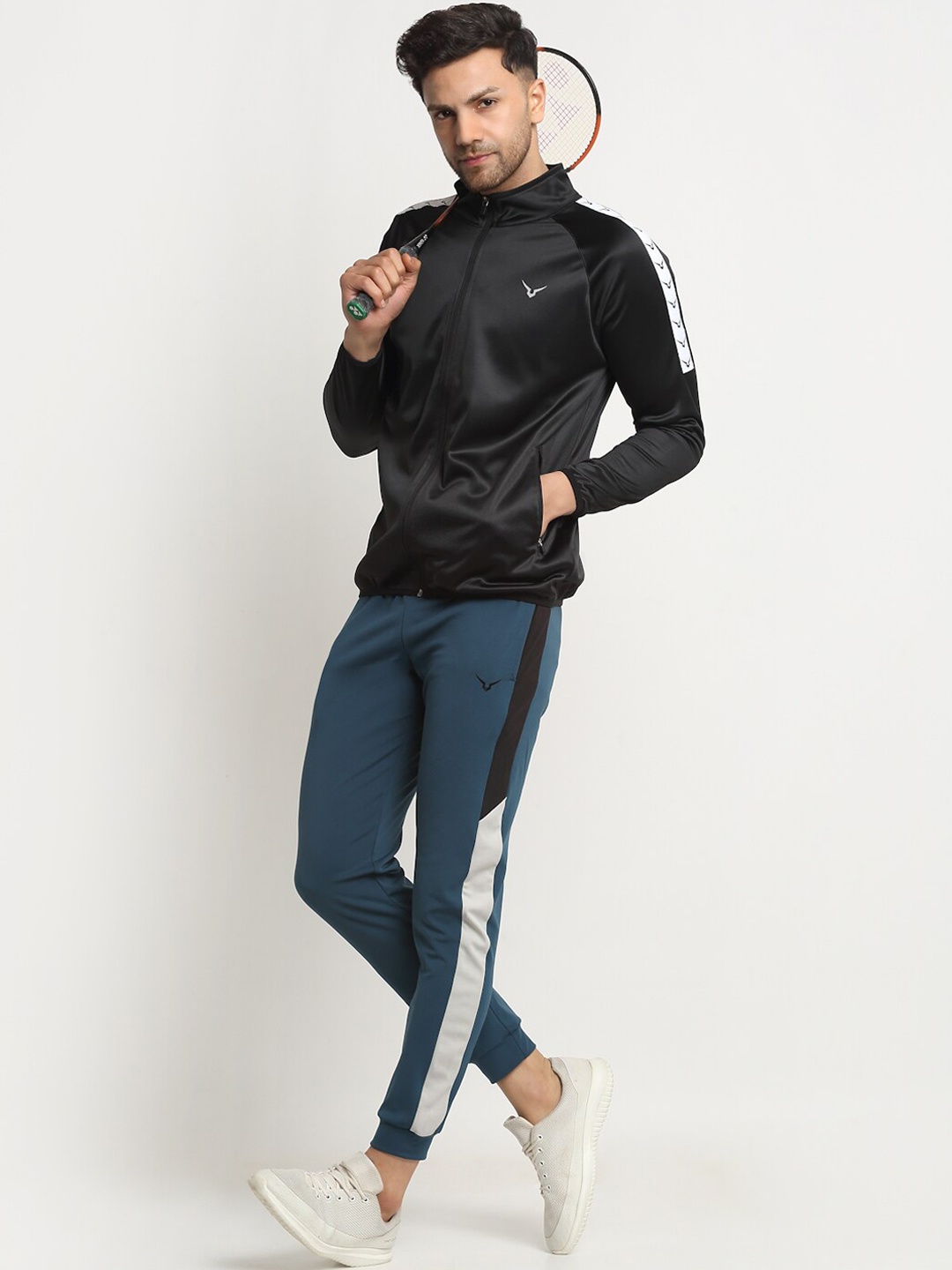 

Invincible Men Contrast Jogger, Teal
