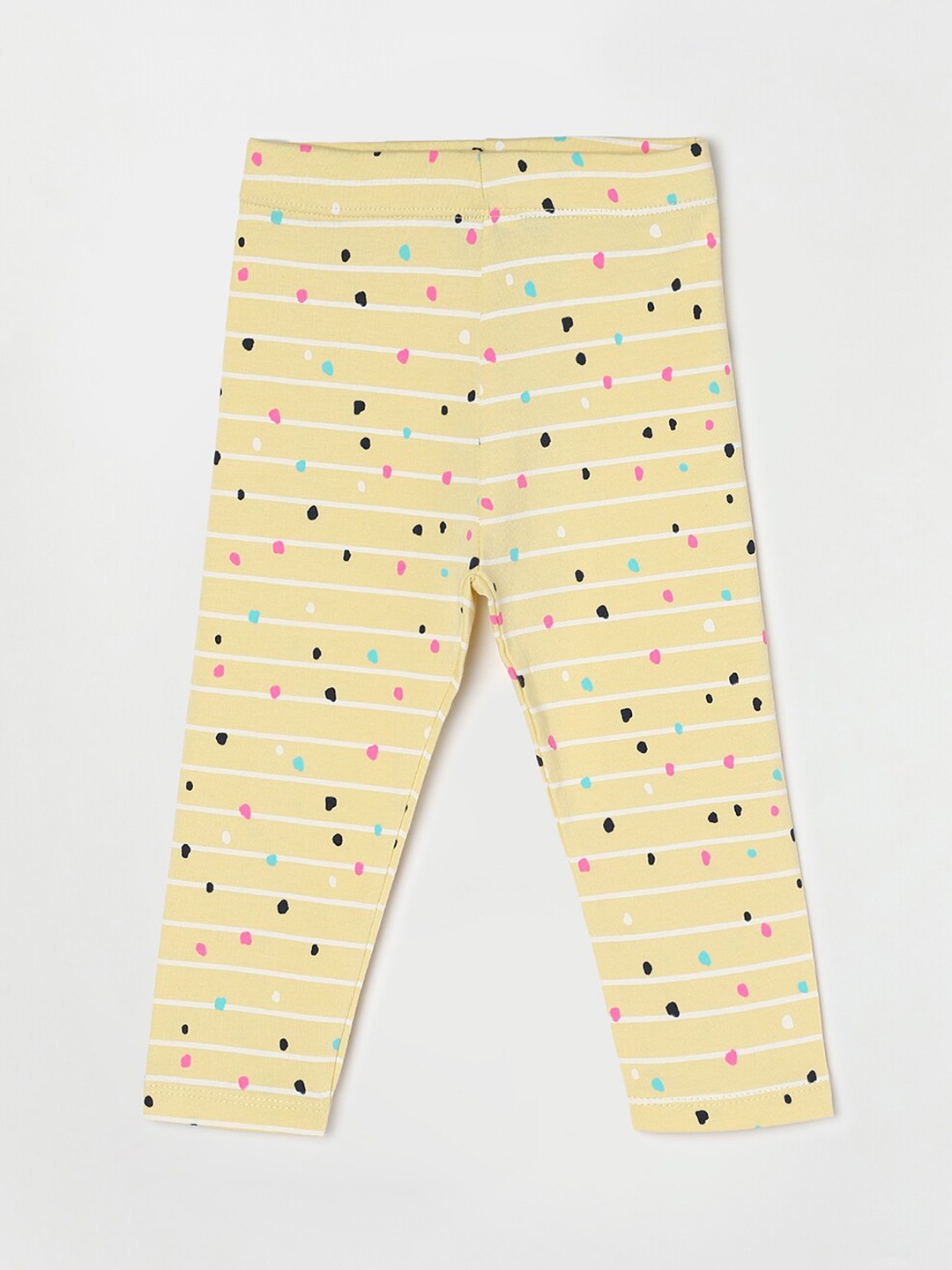 

Juniors by Lifestyle Infant Girls Printed Ankle-Length Leggings, Yellow