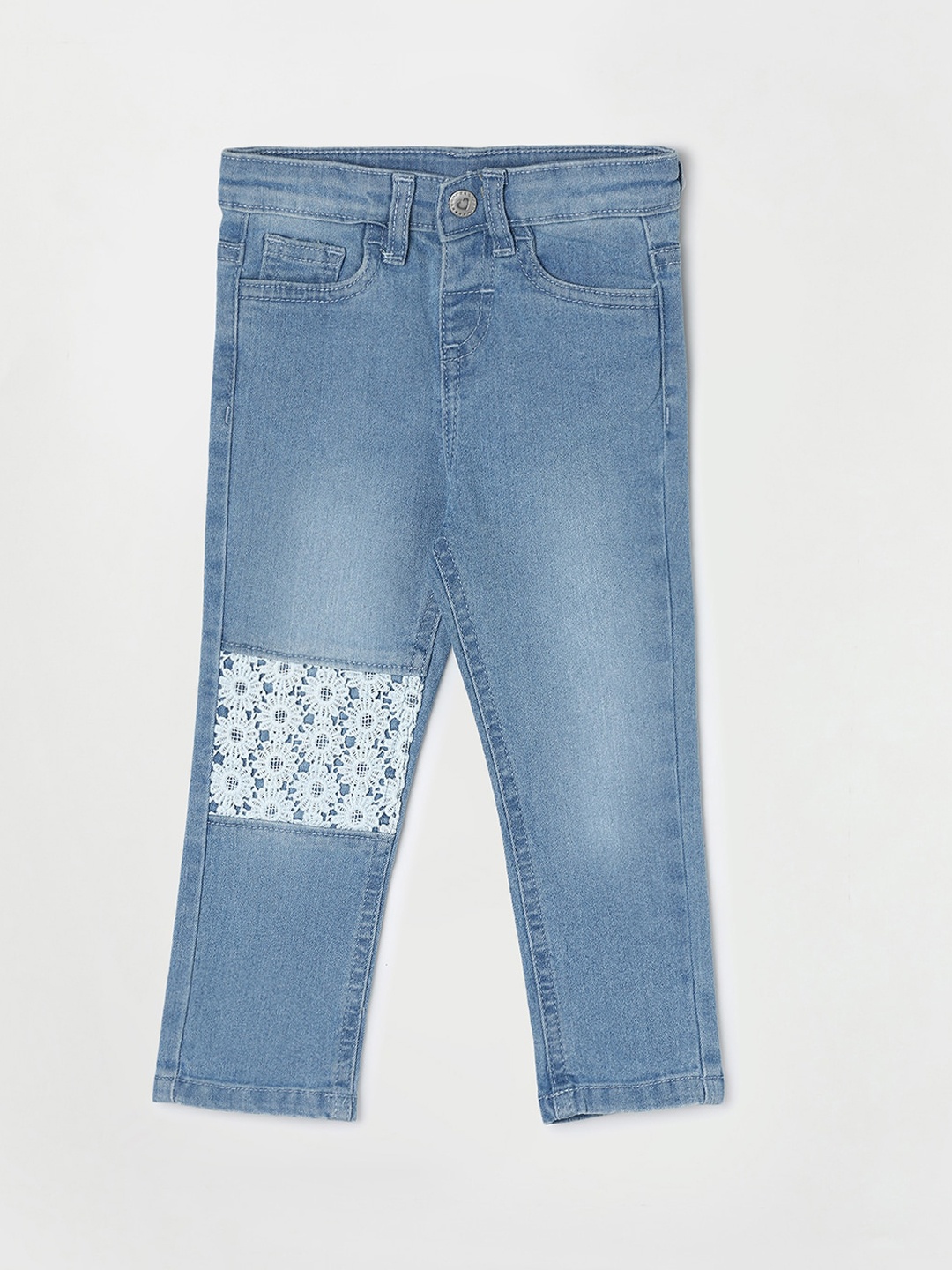 

Juniors by Lifestyle Girls Slim Fit Light Fade Jeans, Blue