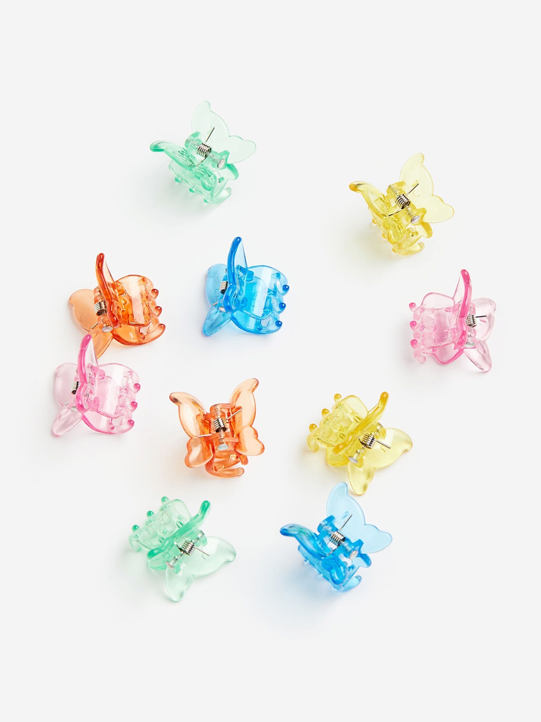 

H&M Girls 10-Pack Hair Clips, Blue