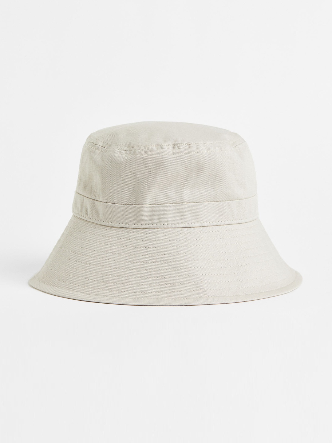 

H&M Women Pure Cotton Bucket Hat, White