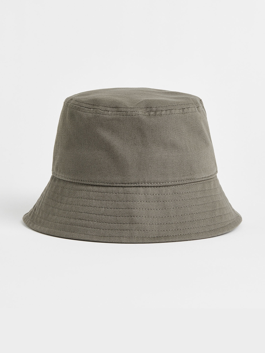 

H&M Women Cotton Bucket Hat, Olive