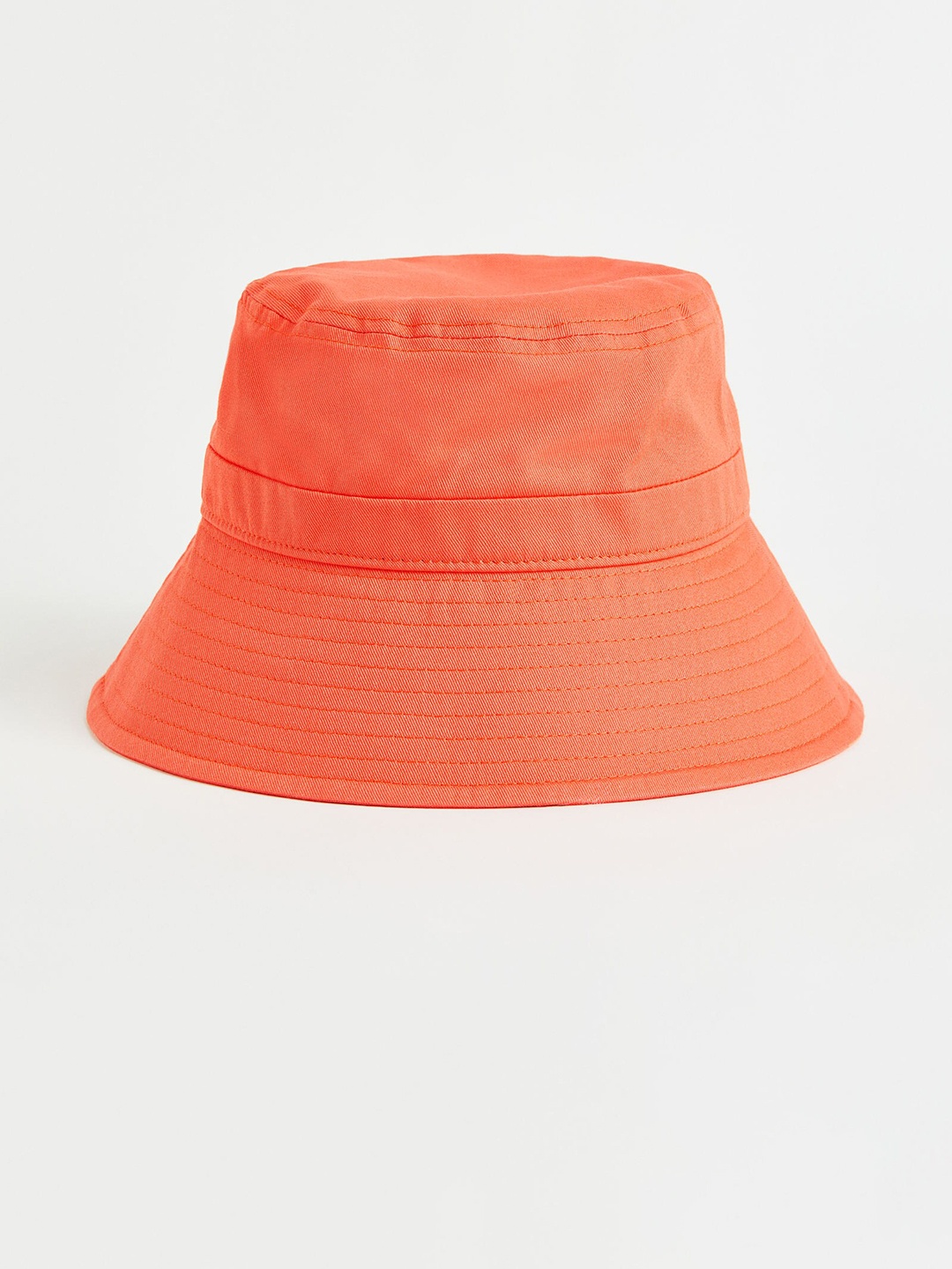 

H&M Women Bucket Hat, Orange