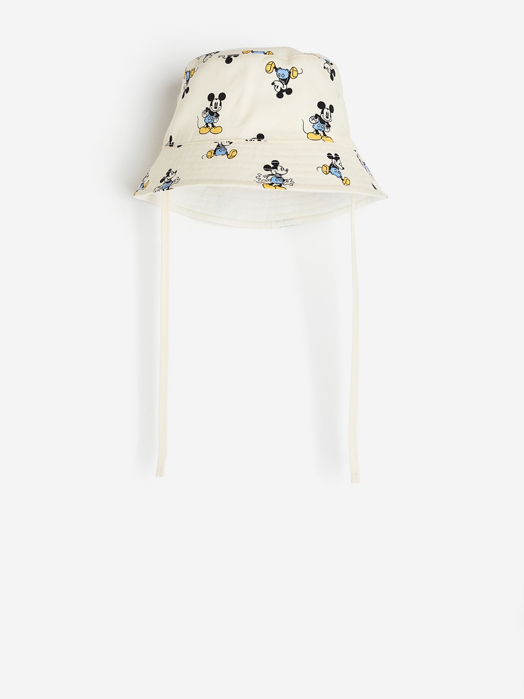 

H&M Boys Mickey Mouse Printed Bucket Hat, Beige