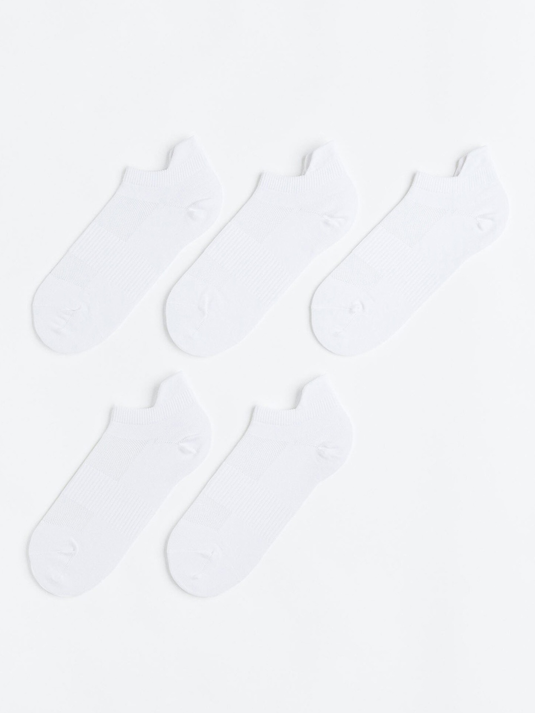 

H&M Men DryMove Sports Socks, White