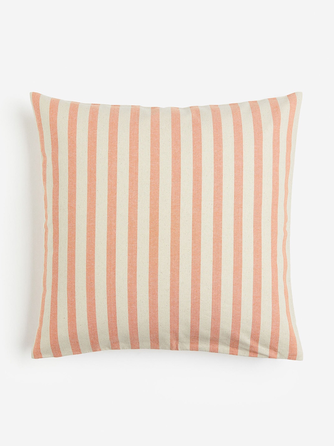 

H&M Orange & White Striped Cushion Cover