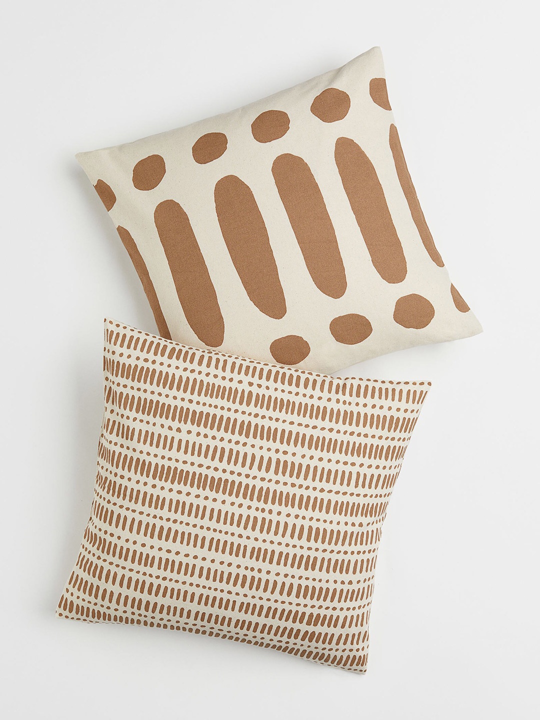

H&M Brown & Beige 2-Pack Patterned Cushion Covers