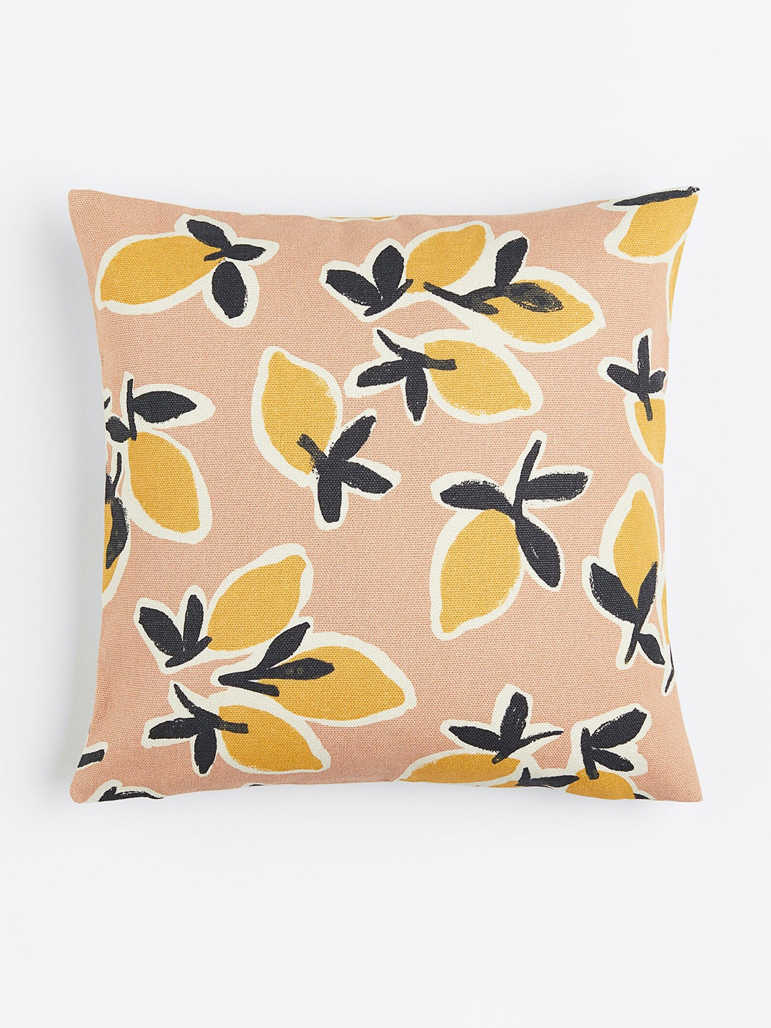

H&M Pink & Yellow Patterned Cushion Cover